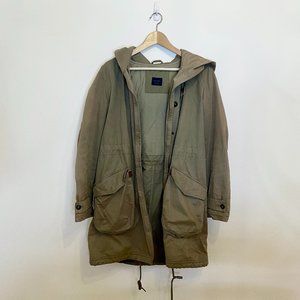 Olive Green Anorak Jacket
